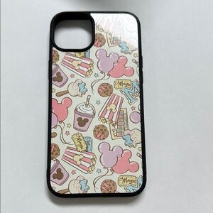 Disney Themed Phone Case - Black and Multicolor